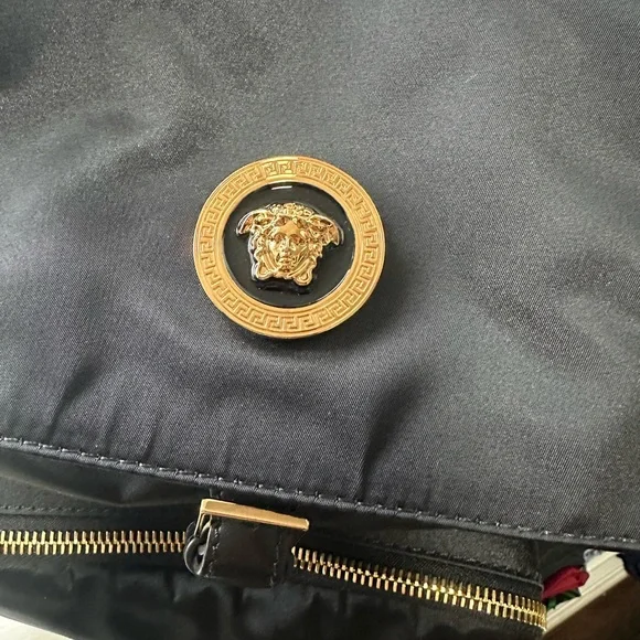 Versace Nylon Drawstring backpack - Picture 3 of 5